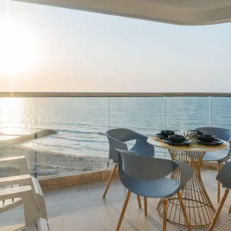 Apartamento Cb1319 10min Centro-vista Al Mar-balconpriv Cartagena