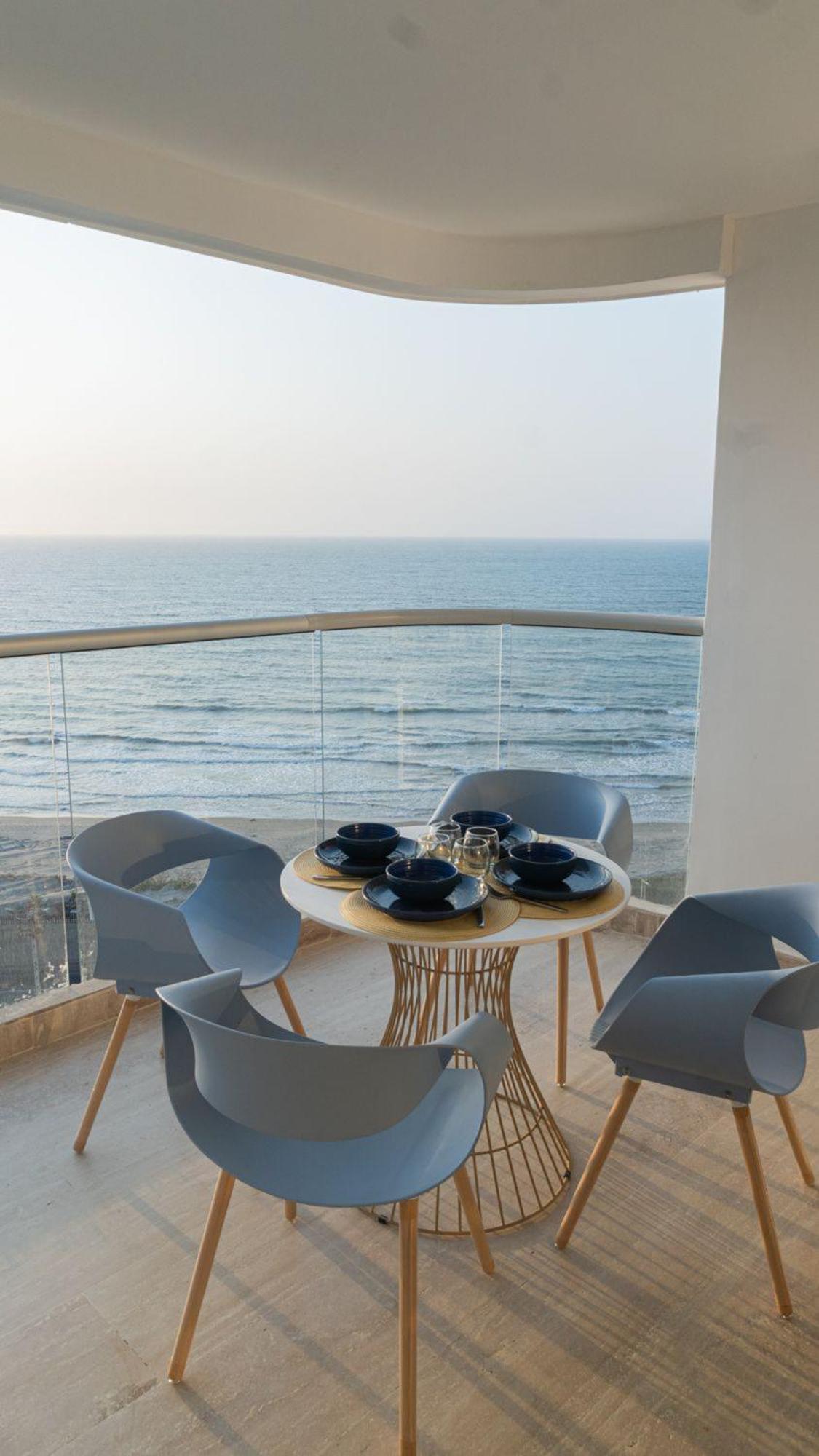 Cb1319 10min Centro-vista Al Mar-balconpriv Apartamento Cartagena