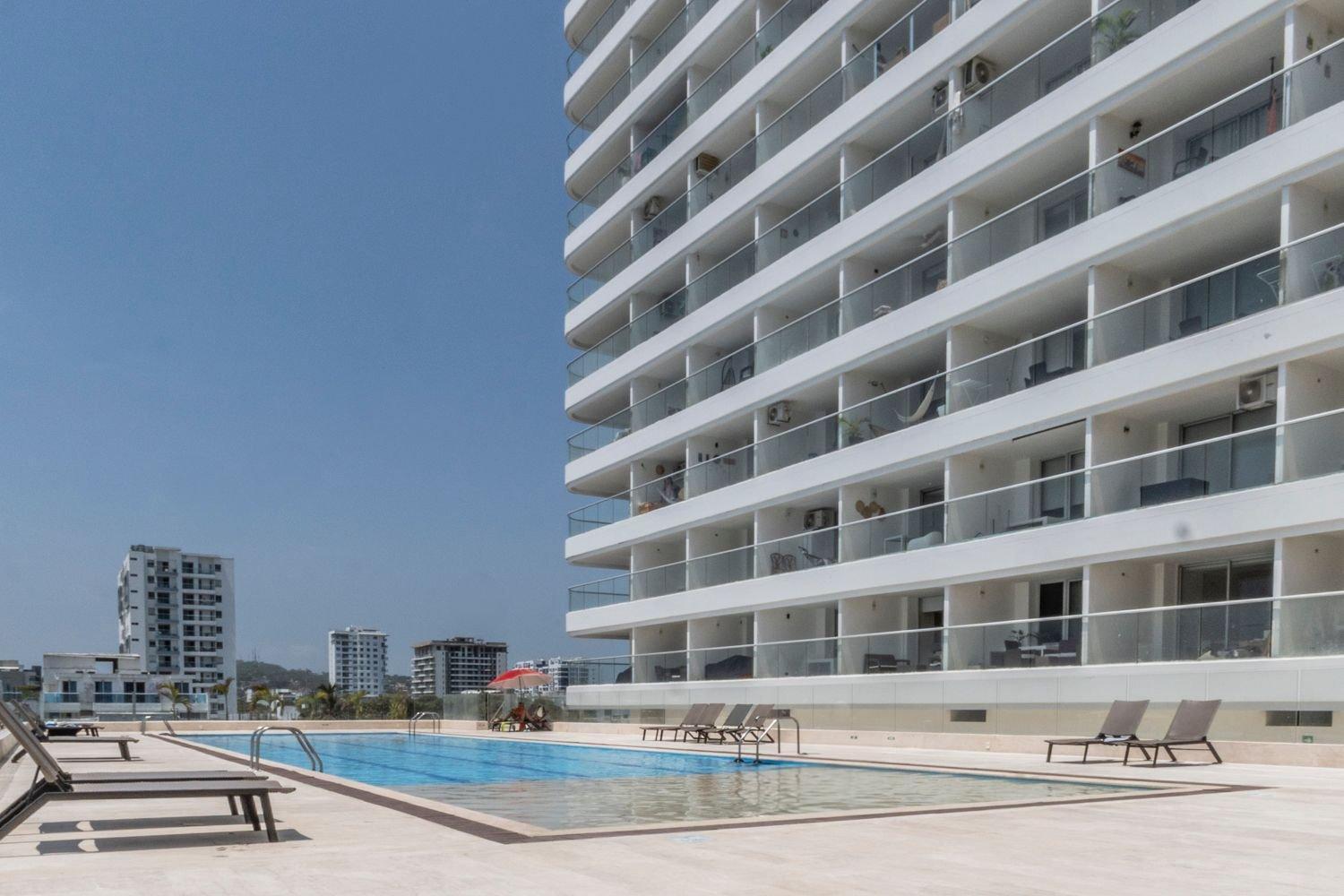 Cb1319 10min Centro-vista Al Mar-balconpriv Apartamento