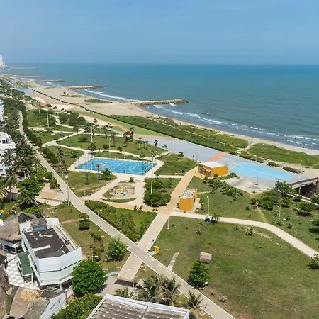 Apartment Cb1319 10min Centro-vista Al Mar-balconpriv Cartagena