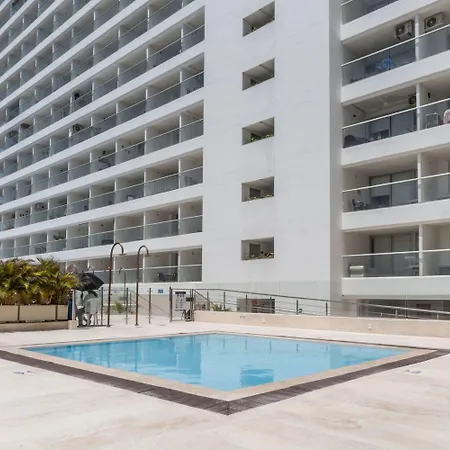 Apartment Cb1319 10min Centro-vista Al Mar-balconpriv